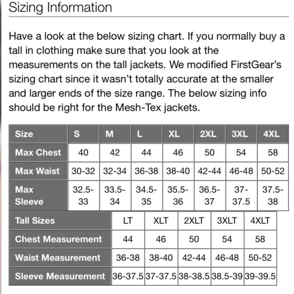 Firstgear Mesh-Tex Motorcycle Jacket - Picture 14 of 14